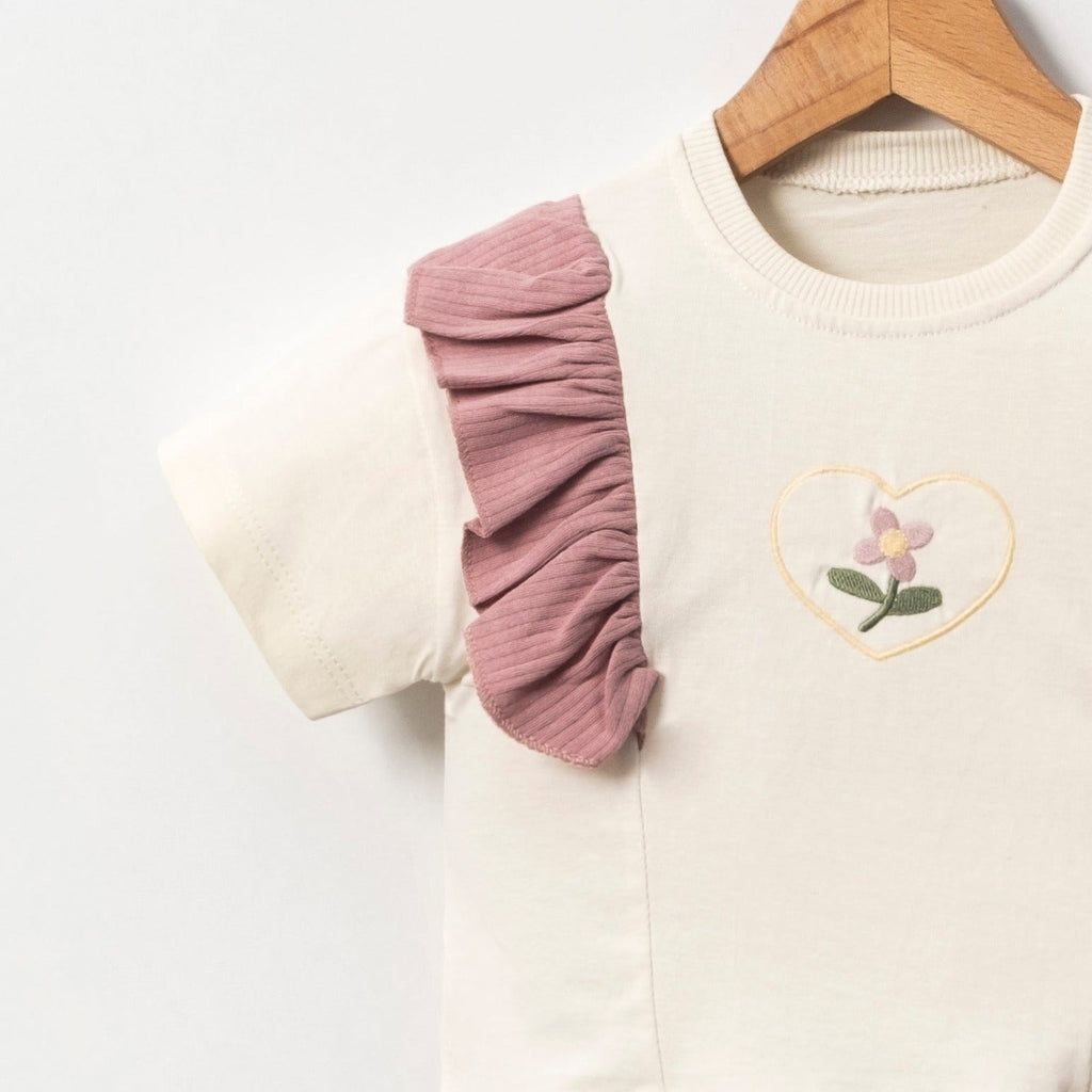 The Blossom Breeze Girls Casual Set