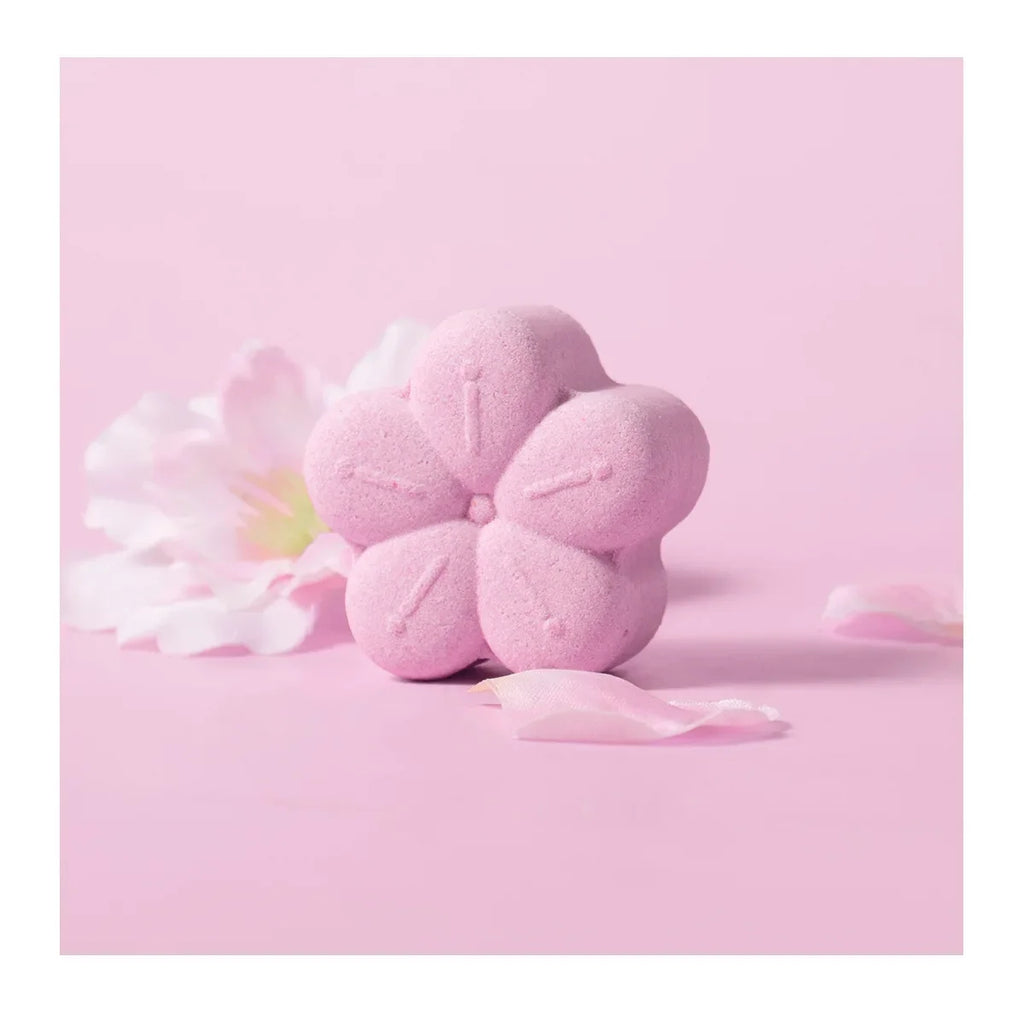 LAIKOU Japanese Sakura Bath Bomb Bubble Explosion Bath Salt for Body Cleansing Moisturizing 30g