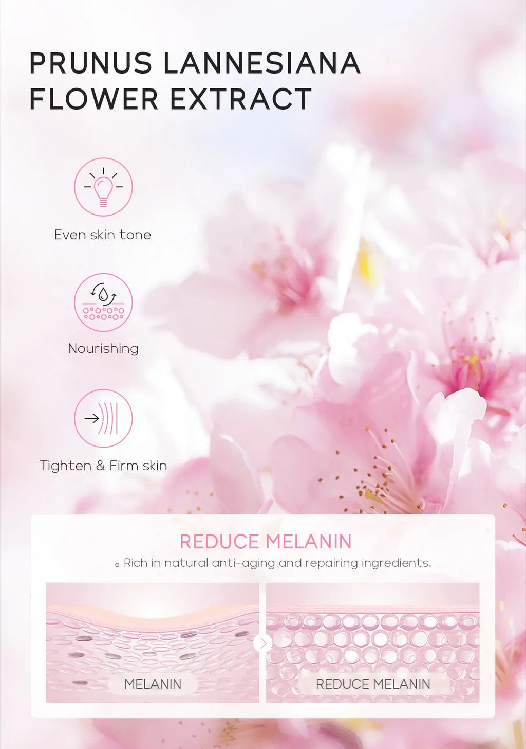 LAIKOU Japanese Sakura Bath Bomb Bubble Explosion Bath Salt for Body Cleansing Moisturizing 30g