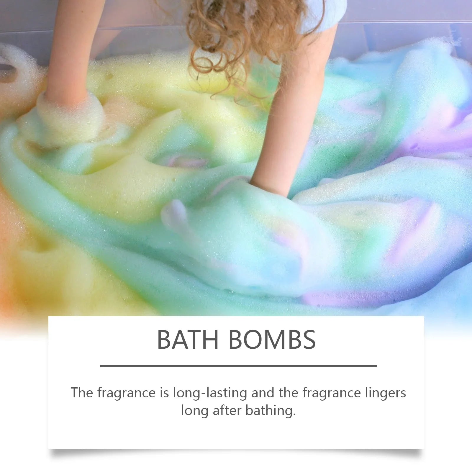Christmas Bath Bombs Gift Set Exfoliating Relax Stress Aromatherapy Gentle Cleaning Soothing Moisturizing Body Skin Care 6PCS