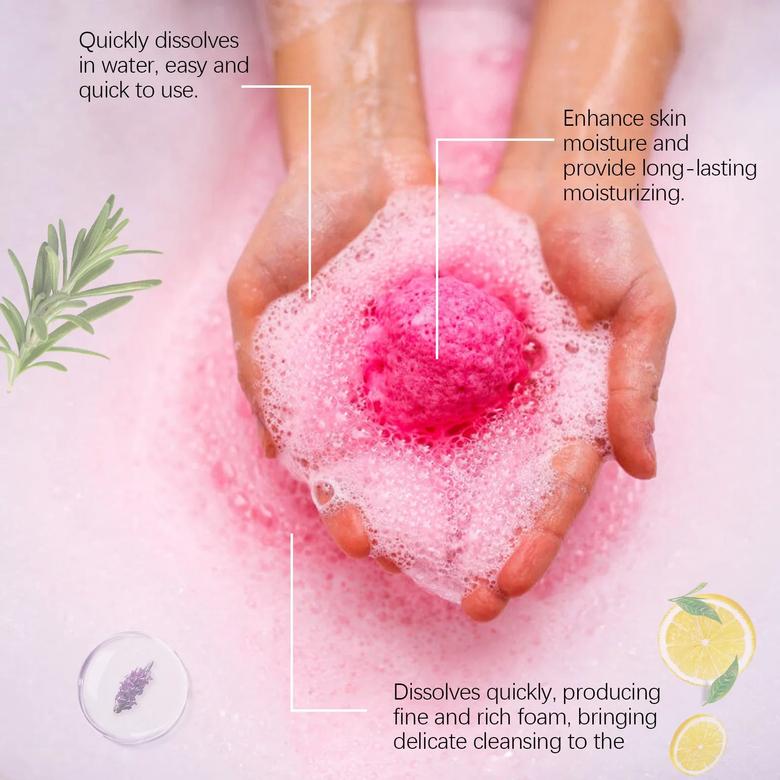 6PCS Colorful Bath Balls Gift Set Deep Moisturizing Skin Exfoliating Reduce Dryness Cheerful Scent Relax Spa Bath Flavor Balls